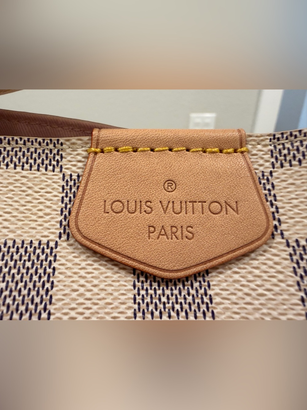 Louis Vuitton Azur Damier Shoulder Bag GRACEFUL PM - Picture 2 of 13